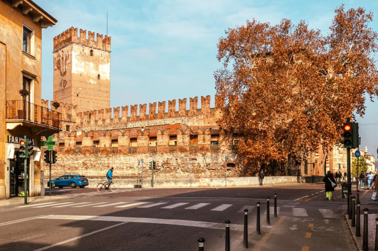 Porta Palio Luxury Apartment Verona Esterno foto